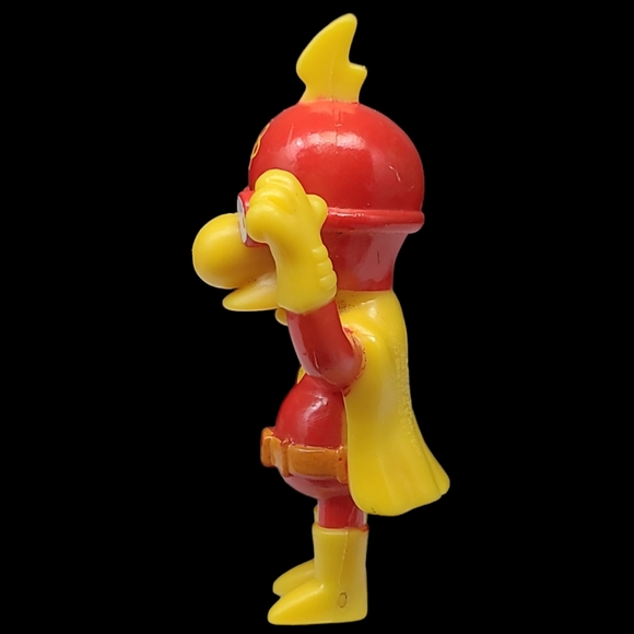 2001 MANUFACTURED FOR BURGER KING THE SIMPSONS "MILHOUSE RADIOACTIVE MAN" FIGURE - Picture 4 of 8
